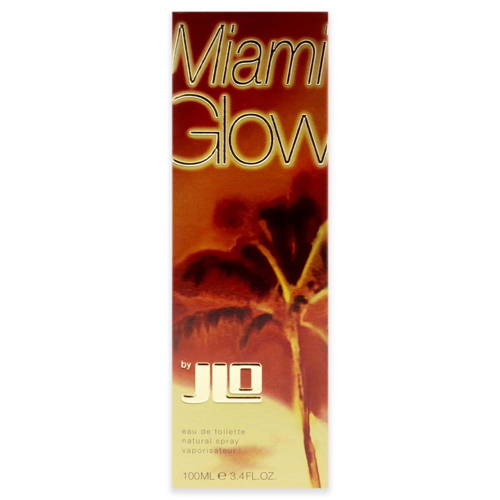 Miami Glow by Jennifer Lopez for Women - 3.4 oz EDT Spray - Picture 3 of 3